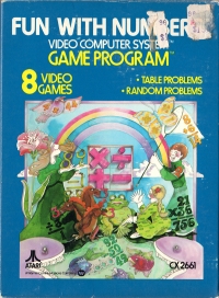 Fun with Numbers (blue box) Box Art