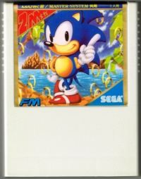 Sonic the Hedgehog (FM Music) Box Art