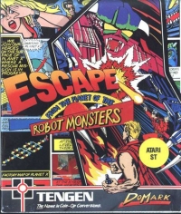 Escape from the Planet of the Robot Monsters Box Art