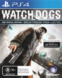 Watch Dogs - ANZ Special Edition Box Art