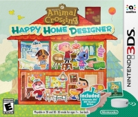 Animal Crossing: Happy Home Designer (Included Nintendo 3DS NFC Reader/Writer) Box Art
