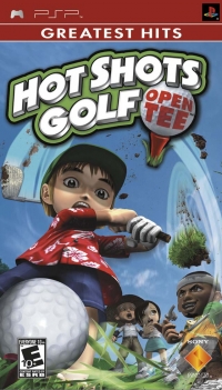 Hot Shots Golf: Open Tee - Greatest Hits Box Art