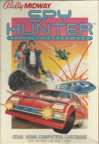Spy Hunter (cartridge) Box Art