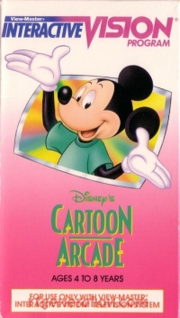 Disney's Cartoon Arcade Box Art
