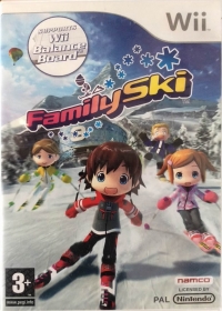 Family Ski Box Art