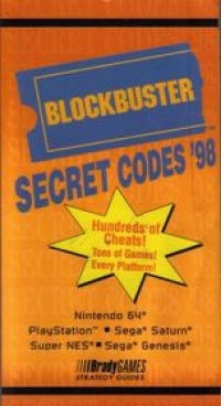 Blockbuster Secret Codes '98 Box Art