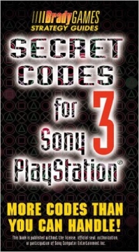 Secret Codes for Sony PlayStation Volume 3 (BradyGames) Box Art