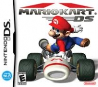 Mario Kart DS (Mario On Cart) Box Art