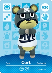 Animal Crossing - #020 Curt  [NA] Box Art