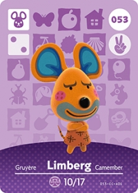Animal Crossing - #053 Limberg  [NA] Box Art