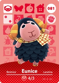Animal Crossing - #081 Eunice  [NA] Box Art