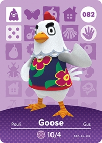 Animal Crossing - #082 Goose  [NA] Box Art