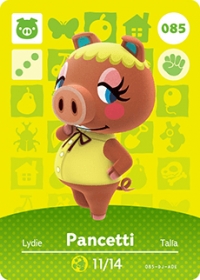 Animal Crossing - #085 Pancetti  [NA] Box Art