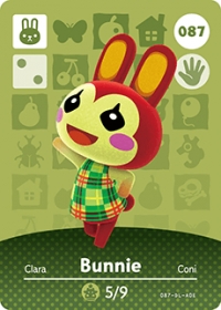 Animal Crossing - #087 Bunnie  [NA] Box Art