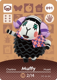 Animal Crossing - #091 Muffy  [NA] Box Art