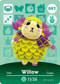 Animal Crossing - #097 Willow  [NA] Box Art