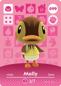 Animal Crossing - #099 Molly  [NA] Box Art