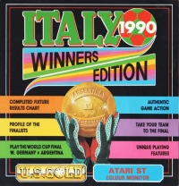 Italy 1990: Winners Edition Box Art