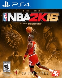NBA 2K16 - Michael Jordan Special Edition Box Art
