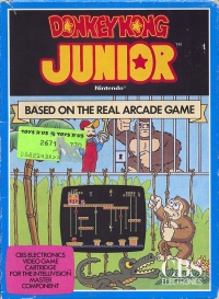 Donkey Kong Junior (CBS) Box Art