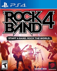 Rock Band 4 Box Art