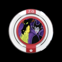 Maleficent's Spell Cast - Disney Infinity 2.0 Power Disc [NA] Box Art