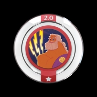 Zeus' Thunderbolts - Disney Infinity 2.0 Power Disc [NA] Box Art