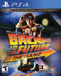 Back to the Future: The Game: 30th Anniversary Edition Box Art