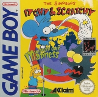 Itchy & Scratchy in Miniature Golf Madness Box Art