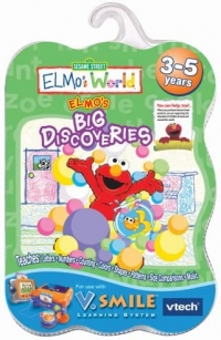 Elmo's World: Elmo's Big Discoveries Box Art