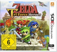 Legend Of Zelda, The: Tri Force Heroes [DE] Box Art