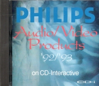 Philips Audio/Video products '92/'93 on CD-Interactive Box Art