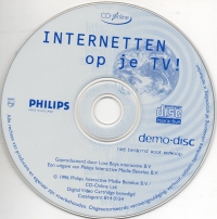 CD-Online Internetten op je TV! Demo disc Box Art