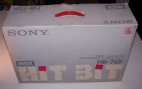 Sony Hit Bit Home Computer HB-75P Box Art
