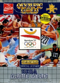 Olympic Gold: Barcelona '92 [DE] Box Art
