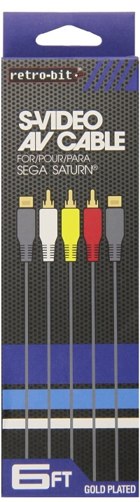 Retro-Bit S-Video AV Cable Box Art