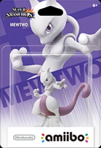 Super Smash Bros. - Mewtwo (gray Nintendo logo) Box Art