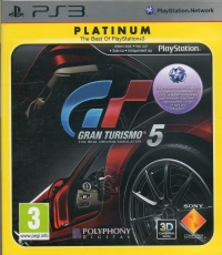 Gran Turismo 5 - Platinum [BE][CH][NL] Box Art