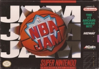 NBA Jam (Sub-Licensed from Midway) Box Art