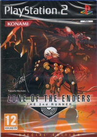 Zone of the Enders: The 2nd Runner Special Edition (orange PEGI) Box Art