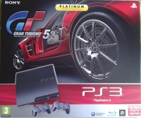 Sony PlayStation 3 CECH-3004B - Gran Turismo 5 Platinum Box Art