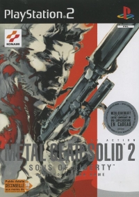 Metal Gear Solid 2: Sons of Liberty [FR] Box Art