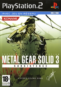 Metal Gear Solid 3: Subsistence [FR] Box Art