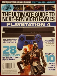 Ultimate Guide to Next-gen Video Games, The: PlayStation 4 Box Art