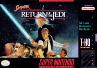 Super Star Wars: Return of the Jedi (THQ) Box Art