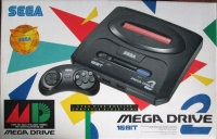 Sega Mega Drive 2 (Seal of Guarantee) Box Art
