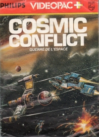 Cosmic Conflict (Videopac+) Box Art