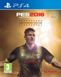 Pro Evolution Soccer 2016 - 20th Anniversary Edition Box Art