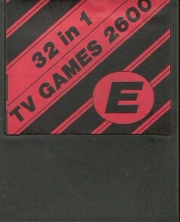 32 in 1 - TV Games 2600 E Box Art