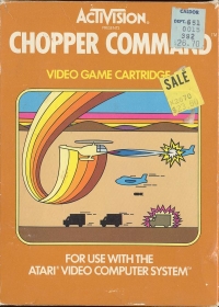 Chopper Command (picture label) Box Art